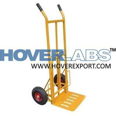 Rubber Wheeled Welding Trolley Suitable for Two Cylinders