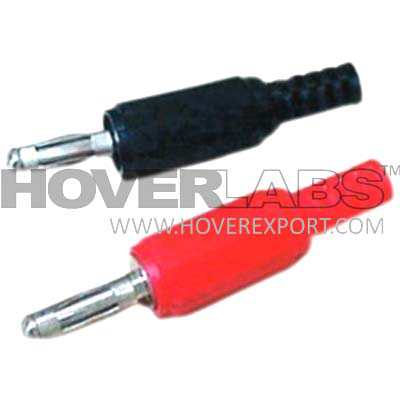 Banana Plug, Red,Black