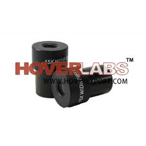 HOVERLABS 15X WF WIDEFIELD MICROSCOPE EYEPIECE PAIR, 23MM DIA, FITS ALMOST ALL MICROSCOPES, ANTI-FUNGAL ANTI-REFLECTION COATED