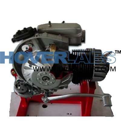 Cut Sectional Model of 2 Stroke Engine